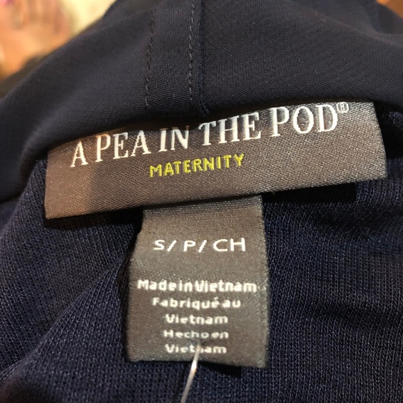 NWT Long Sleeve Drape Front Maternity Cardigan - Picture 5 of 6